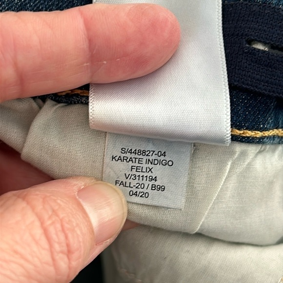 Old Navy Big Boys Karate Slim Built-In Flex Max Adjustable Waist Jeans - 20 Plus - Picture 10 of 10